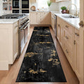 RELEANY Washable Runner 2'x6' Abstract Area Rug by RELEANY