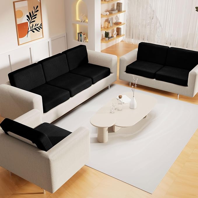 Waterproof Sectional Couch Covers, Non Slip Sofa Cushion Covers | L Shape - Image 2