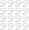 Olafus 16 Pack Fairy Lights Battery Operated, IP68 Waterproof Mini String Light, 7ft Small LED Bottle Light for Wedding Vase Centerpieces Table Decorations Christmas Indoor Party Jars Gift Cool White