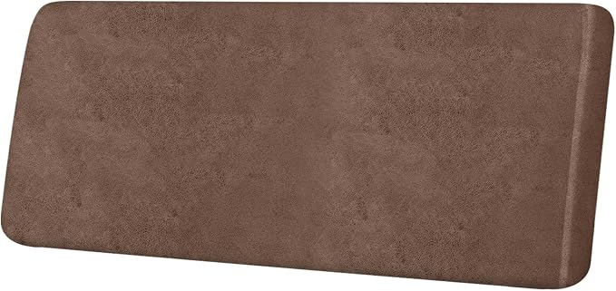 ANARACHON Leather Look Couch Cushion Covers Sofa Seat Slipcovers Sets Couches by ANARACHON