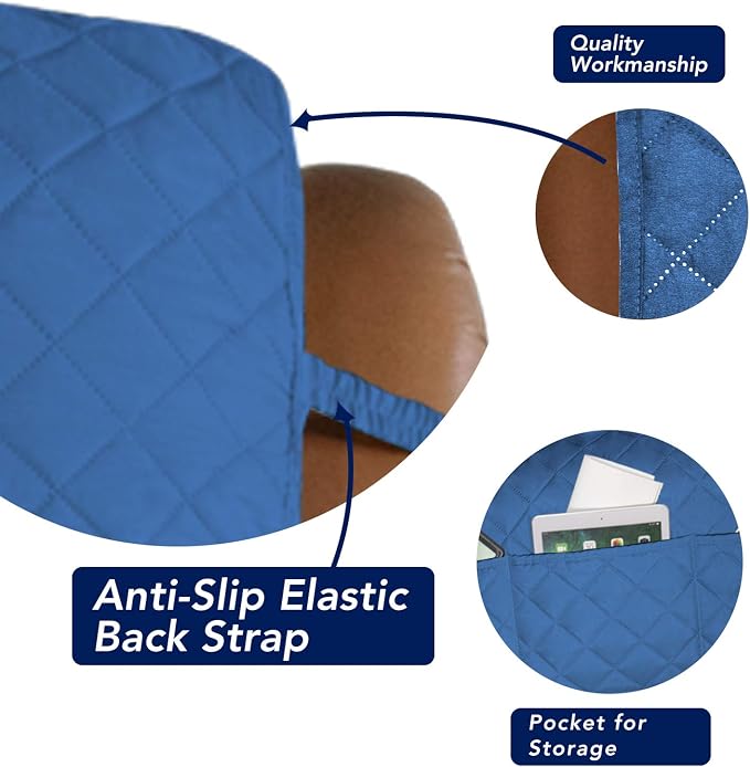 PureFit Reversible Recliner Chair Covers Couch Covers - Image 3
