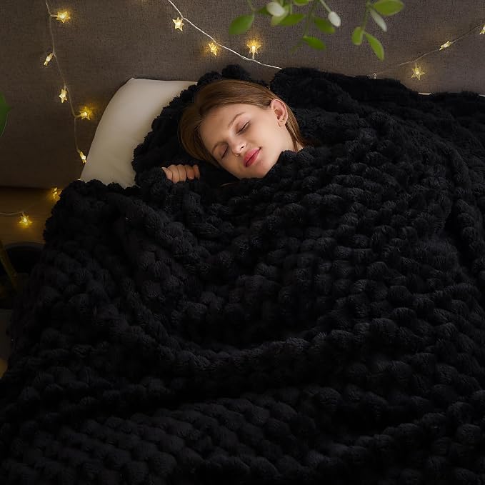 NEWCOSPLAY Fleece Clouds Cozy King Blanket by NEWCOSPLAY
