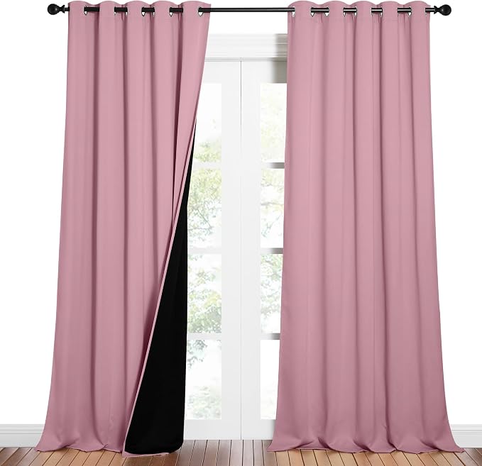 NICETOWN Total Shade Curtains and Draperies, Heavy-Duty Full Light Shading by NICETOWN