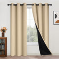 Yakamok Black 100% Blackout Curtains 84 Inches Long by Yakamok