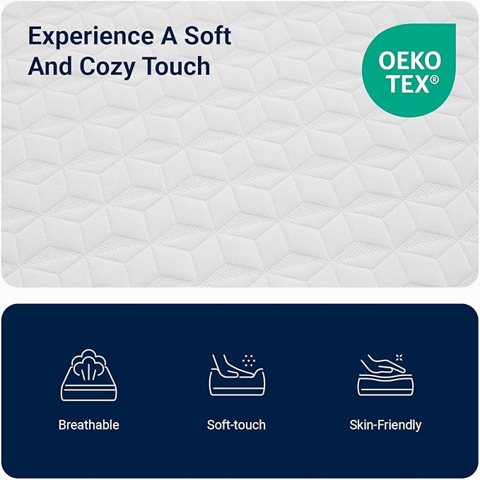 Avenco Queen Mattress, 12 Inch Queen Memory Foam Mattress in a Box for Refresh Sleep & Pressure Relief, CertiPUR-US Certified Soft Queen Size Mattresses