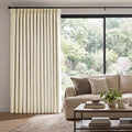 Pinch Pleated Linen Curtains 100% Blackout 102 Inches Long by AUSSPVOCT