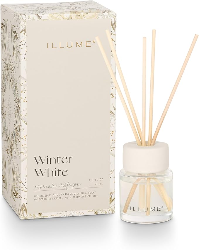 ILLUME Small Aromatic Diffuser, Winter White