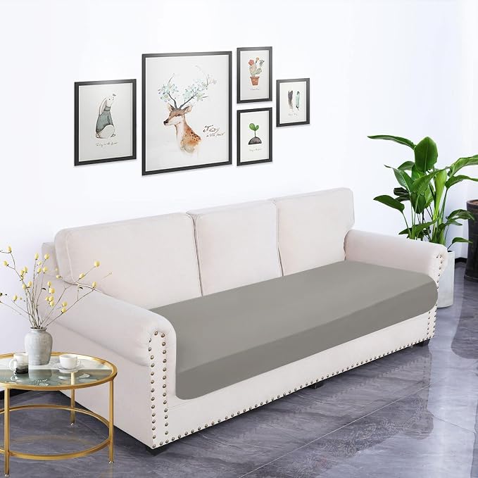 Waterproof Couch Cushion Covers, Stretch Sofa Seat Slipcovers | Stretch Fabric - Image 7