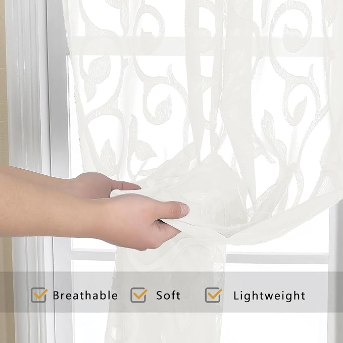Furman Sheer Curtains 63 inch Length - Image 6