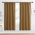 NICETOWN Blackout Curtains for Living Curtains, 1 Pair, 34-inch W x 72-inch L by NICETOWN