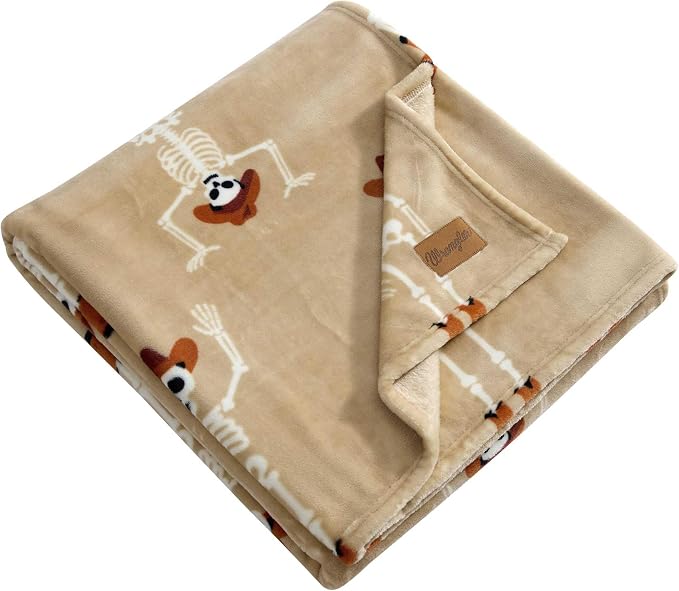 Wrangler - Throw Blanket, 50 x 70, Ultra-Soft Printed Plush Bed & Couch by Wrangler%C2%AE