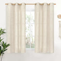 YoungsTex Linen Boho Curtains 54 Inches Length by YoungsTex