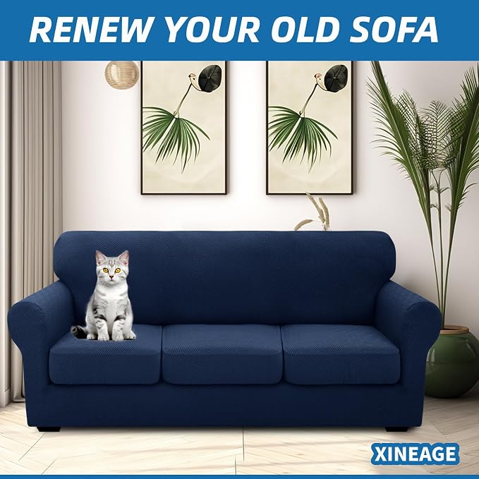 XINEAGE 2026 New 4 Pieces Couch Covers - Image 4