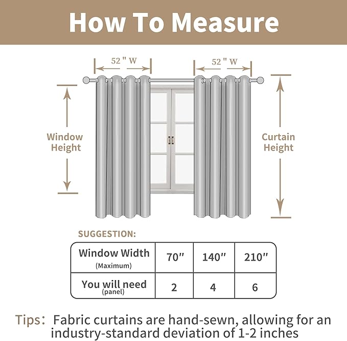 Dark Brown 72 inch Linen Curtains - Image 8