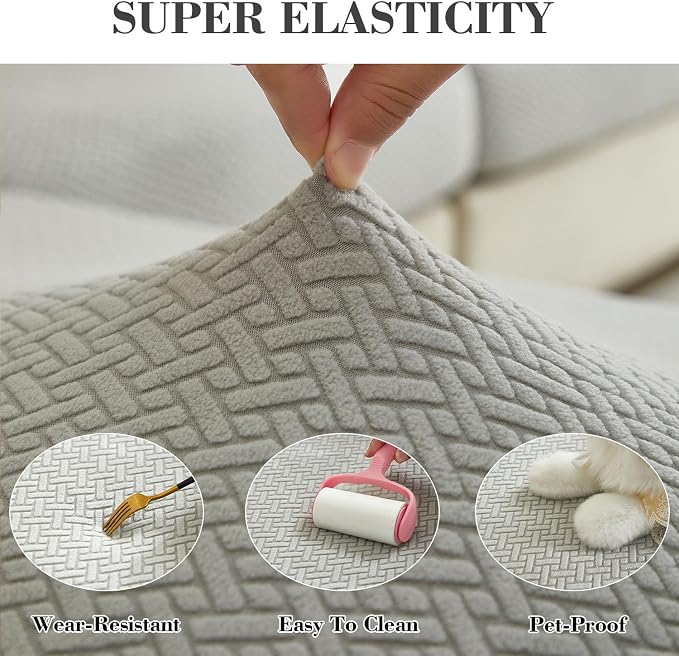 Sofa Covers Couch Covers for Sofa Pet Friendly Couch Cushion Covers Universal - Image 5