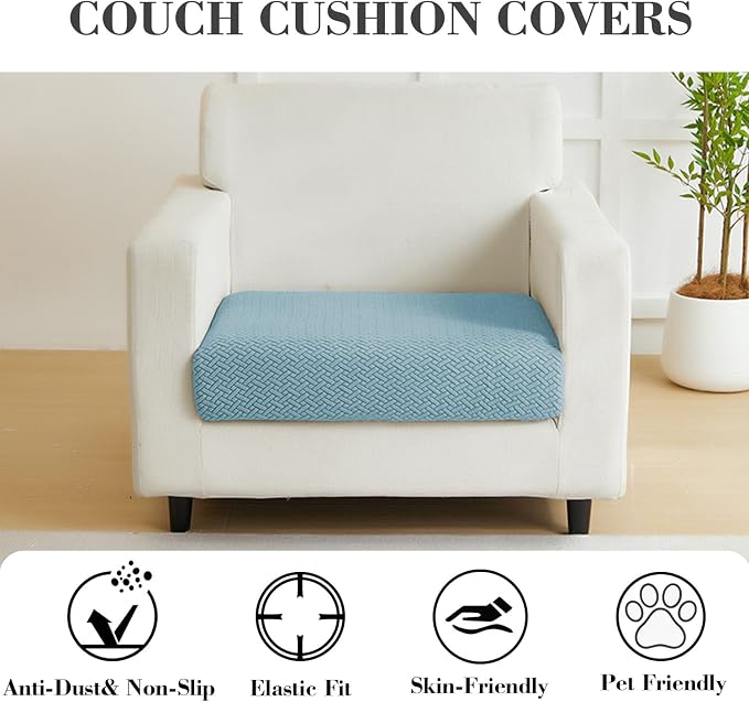 Sofa Covers Couch Covers for Sofa Pet Friendly Couch Cushion Covers Universal - Image 3