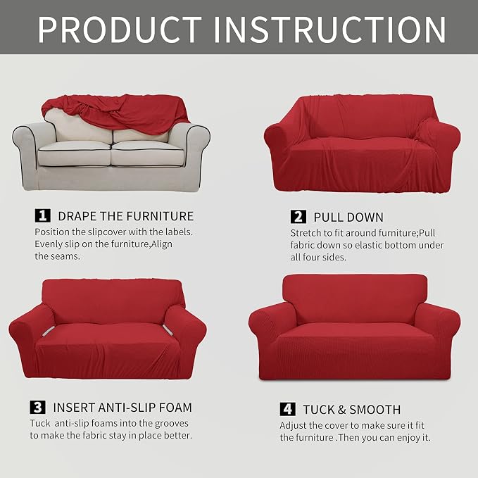 Easy-Going Stretch Oversized Chair Cover - Image 6