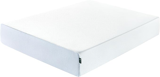 ZINUS 12 Inch Green Tea Cooling Memory Foam Mattress [New Version], Full, Fiberglass Free, Medium Firmness, Cooling Gel Foam, Certified Safe Foams & Fabric, Mattress in A Box