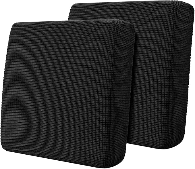 Hokway Stretch Couch Cushion Covers, 2 Piece Individual Sofa Cushion by Hokway
