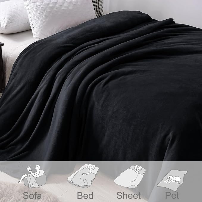 Exclusivo Mezcla Soft Fleece Blanket Cal King Size - Image 5
