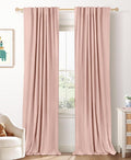 Faux Linen Total Blackout Curtains by 100BlackoutShield
