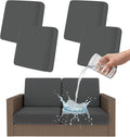 Smiry Waterproof Patio Cushion Covers, Stretch Outdoor Furniture Covers | Couch by Smiry