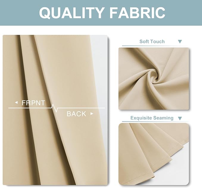 ChrisDowa Small Blackout Curtains - Image 3