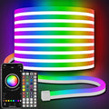 AILBTON 32.8Ft Neon Rope Lights,Flexible Led Rope Lights Control with App/Remote,Multiple Modes Rope Lights,IP65 Outdoor RGB Led Neon Light Waterproof,Music Sync Gaming
