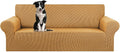 Stretch Oversized Couch Covers for Sofa Slipcover, Soft Jacquard Non-Slip by KEKUOU