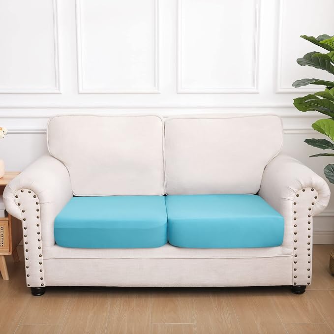 Waterproof Couch Cushion Covers, Stretch Sofa Seat Slipcovers | Stretch Fabric - Image 7
