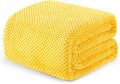 Exclusivo Mezcla Soft Waffle Fleece Bed Blanket Queen Size, Cozy Flannel by ExclusivoMezcla