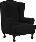 H.VERSAILTEX Wing Chair Slipcover Chair Covers by HVERSAILTEX