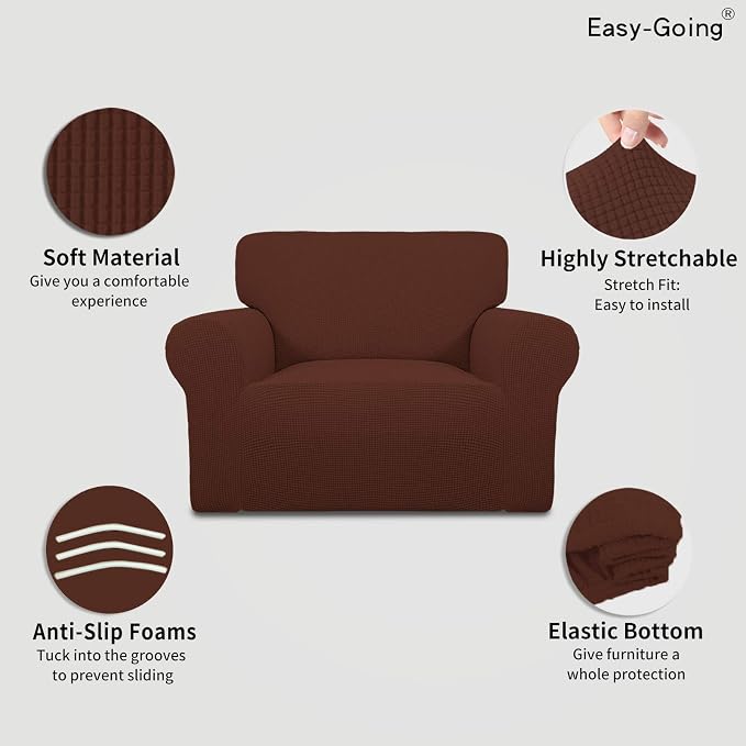 Easy-Going Stretch Oversized Chair Slipcover - Image 3