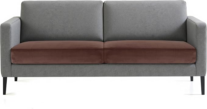 Hokway Velvet Couch Cushion Covers Water Resistant Seat Covers Stretch Sofa - Image 9