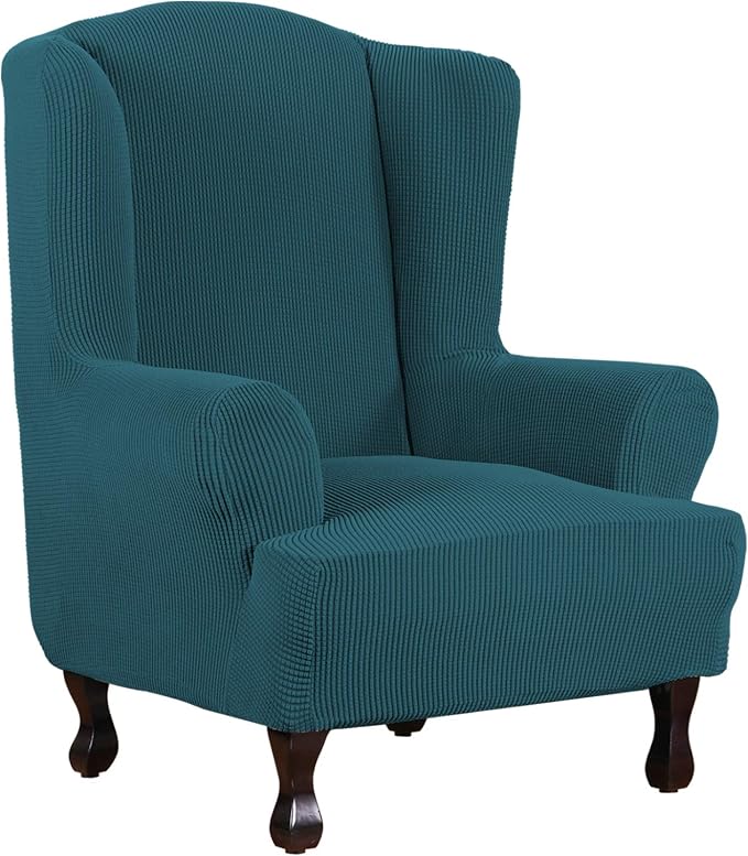 H.VERSAILTEX Wing Chair Slipcover Chair Covers by HVERSAILTEX