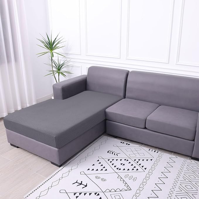 Waterproof Sectional Couch Covers, Non Slip Sofa Cushion Covers | L Shape - Image 7