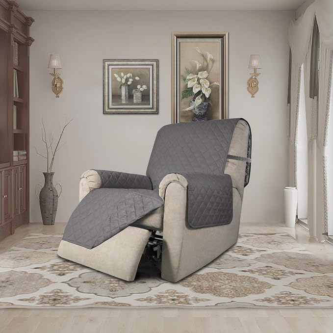 Easy-Going Reversible Couch Cover, Recliner 19 in, Water Resistant Furniture Mat - Image 2