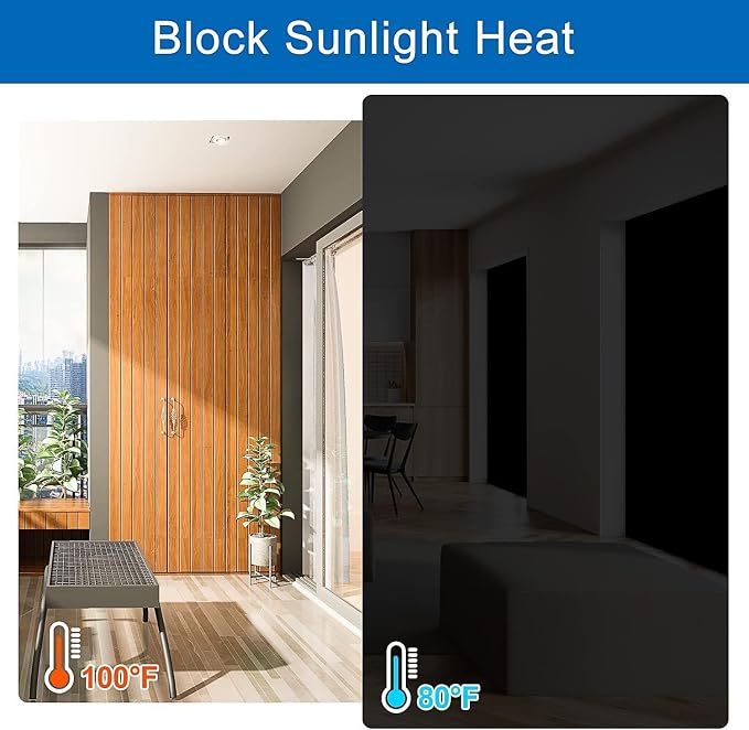 100% Blackout Curtain Window Cover - Image 8