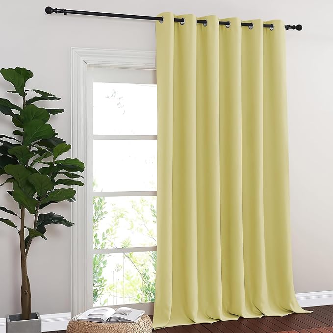 NICETOWN Sliding Door Curtain 108 Inches Long - Image 7