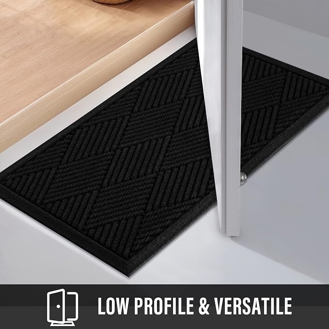 Durable Front Door Mat, Absorbent Muddy Dirt Resist Welcome Door Mats Outdoor - Image 6