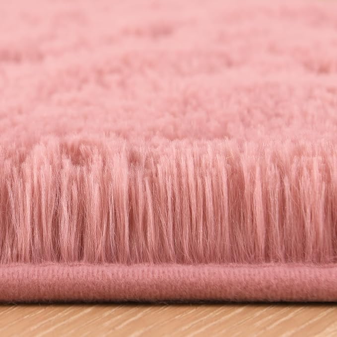Chicrug Soft Runner Rug for Bedroom Living Room Plush Fluffy Rug 2x10 | Shag - Image 6