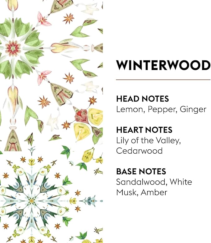 MAISON BERGER - Winterwood - Lampe Berger Fragrance Refill for Home Fragrance Oil Diffuser - 16.9 Fluid Ounces - 500 milliliters