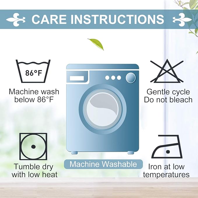 ChrisDowa Blackout Curtains for Bedroom and Living Room 78 Inches Long | 2 - Image 6