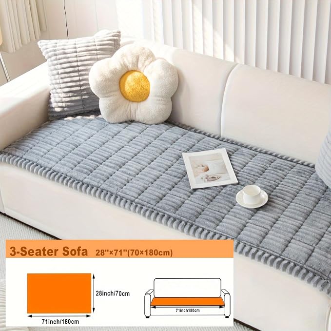 ZQFFB Couch Cover for Dogs Washable Non-Slip Pet Friendly Sofa Protector | - Image 6