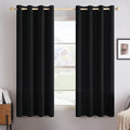 MIULEE 100% Blackout Linen Curtains by MIULEE
