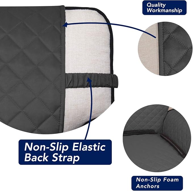 PureFit Reversible Chair Sofa Cover Dog Couch Covers - Image 3