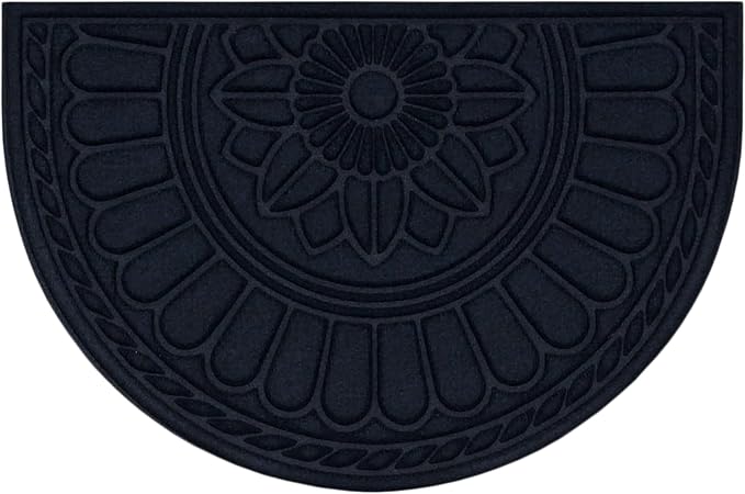 Mohawk Home Entryway Door Mat 2' X 3' All Weather Outdoor Non Slip Recycled - Image 2
