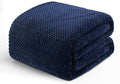 Exclusivo Mezcla Soft Waffle Fleece Bed Blanket Twin Size, Cozy Fluffy Design by ExclusivoMezcla