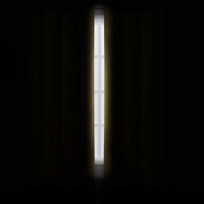 Blackout Curtains 66 x 84 inch/Yellow Curtains Set of 2 Panels/Thermal - Image 3