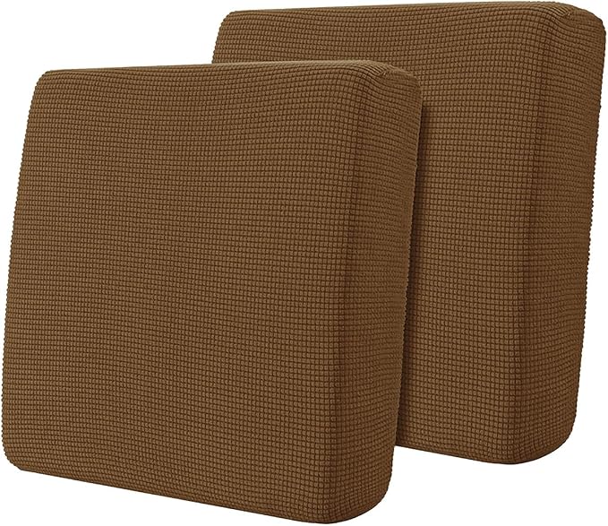 Hokway Stretch Couch Cushion Covers, 2 Piece Individual Sofa Cushion by Hokway